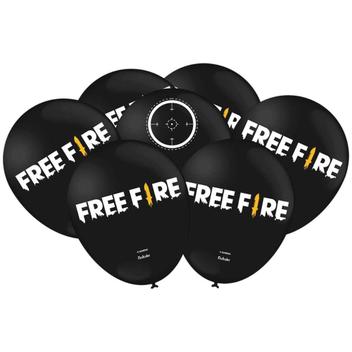 Festa tema FREE FIRE: Números personalizados