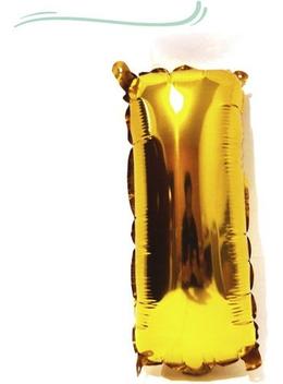 Balão de Número Pequeno Metalizado Dourado 40cm - Mundo Bizarro - Balão  Metalizado - Magazine Luiza
