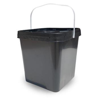 Balde Quadrado 16L Para Passar Pano Tampa Lacre - Nastripack - Balde de ...