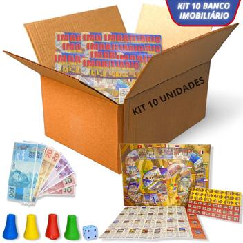 Kit 20 Jogo Banco Imobiliário Atacado Festa Junina Presente - Europio -  Jogos de Tabuleiro - Magazine Luiza