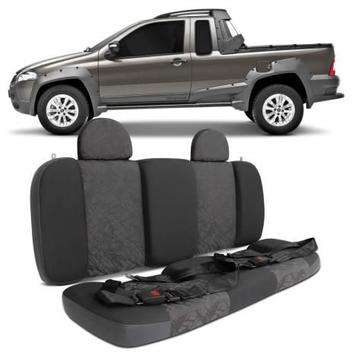 Banco Traseiro Fiat Strada Cabine Estendida Aventure Locker 2009 2010 ...