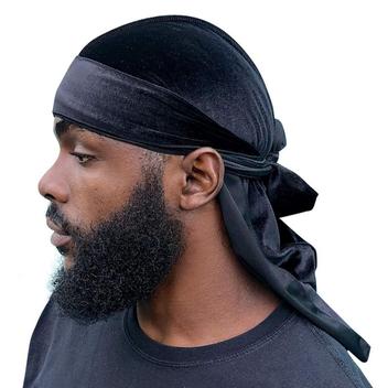 Bandana Durag Mandala Preta Kace