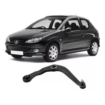 Bandeja Suspensa Com Buchas E Pivô Dianteira Peugeot 206 207 - Império ...