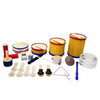 Bandinha Rítmica com 34 Peças Lig Lig - Kit de Instrumentos / Bandinha ...