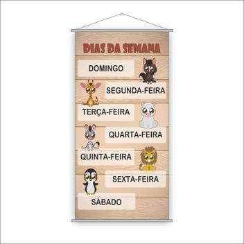 Banner Calendário Interativo Dia, Mês e Ano Pedagógico Escolar - Loja  PlimShop