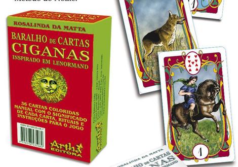 Mini Baralho De Cartas Ciganas Lenormand 36 Cartas - Silica Shop