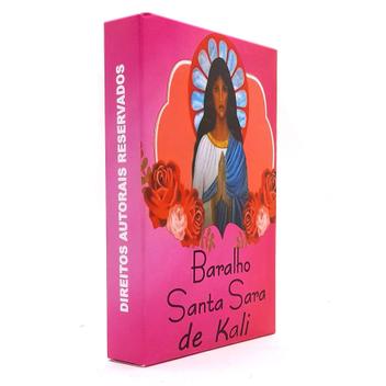 Baralho Cigano Santa Sara Kali com 36 cartas - Casa Rosa dos Ventos