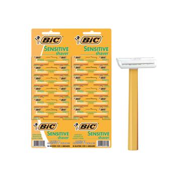 Barbeador Bic Sensitive X24 - Para Pele Sensível - Aparelho de Barbear ...