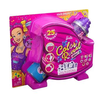 Barbie Boneca Supresa Color Reveal Glitter Mattel - HBG38 - Boneca ...