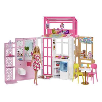 CASA DA BARBIE FEITA COM CAIXA DE TV- parte 1 