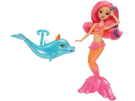 Jogo da barbie sereia com golfinho