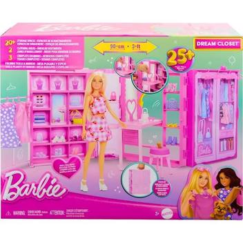 Barbie Fashion Closet Dos Sonhos C/Acessórios HXD58 Mattel