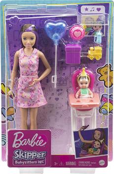 Barbie Conjunto Skipper Babysitter Comidinha do Bebe Fhy97 - Mattel -  Boneca Barbie - Magazine Luiza