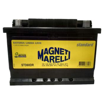 Bateria Automotiva Magneti Marelli 60 amperes Direita; Bateria