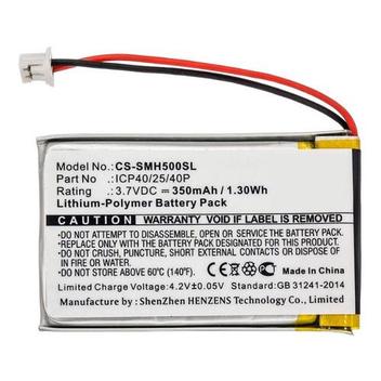 Ion Battery Bateria Sena Smh5 Bateria Intercomunicador Sena Smh