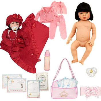 Boneca Kawaii Tipo Reborn Com Bolsa Maternidade + 23 Itens - Cegonha Reborn  Dolls - Bonecas - Magazine Luiza