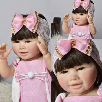 Bebe Reborn Menina Fada Madrinha Real Boneca BK Morena - Cegonha Reborn  Dolls - Bonecas - Magazine Luiza