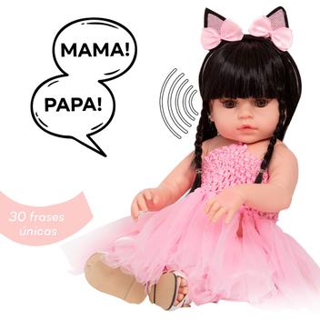 Bebe Reborn Menina Cabelo Cacheado Enxoval Coelhinha Fofa - Cegonha Reborn  Dolls - Bonecas - Magazine Luiza