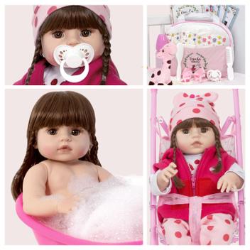 Roupa Para Boneca Bebe Reborn Laura Baby Girafa - TRENDS Brinquedos