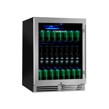 Geladeira/refrigerador 135 Litros 1 Porta Inox - Benmax - 110v - Bec135rl