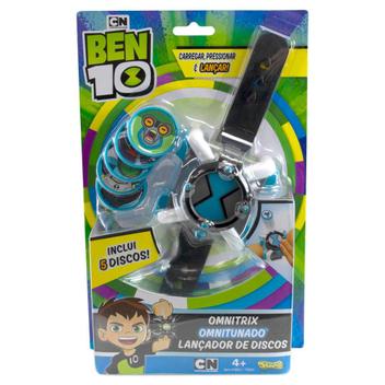 Lançador de Discos Ben 10 Omnitrix Sunny - Loja Zuza Brinquedos