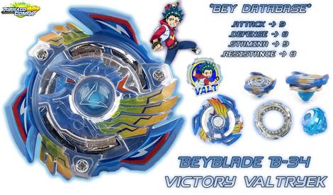 Beyblade Burst Victory Valtryek B-34 Sem Lançador Bey blad - Pião de  Batalha e Acessórios - Magazine Luiza
