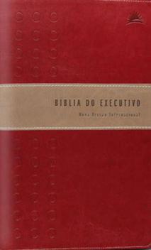 Bíblia do executivo - Capa Luxo Vinho e Prateado Nova Versão ...