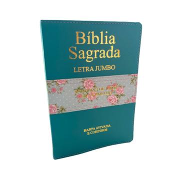 Bíblia Sagrada Luxo Lt Jumbo, A Maior Letra Do Mercado, Com Harpa - Bíblia  - Magazine Luiza