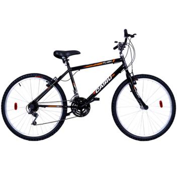 Bicicleta Cairu Flash Vb Aro 26 Rígida 21 Marchas - Preto/laranja