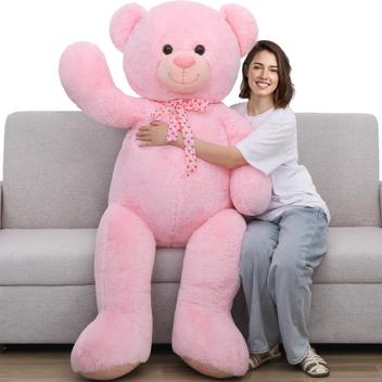 Bicho de Pelúcia Rosa Gigante Tezituor - 150cm - Pelúcia - Magazine Luiza