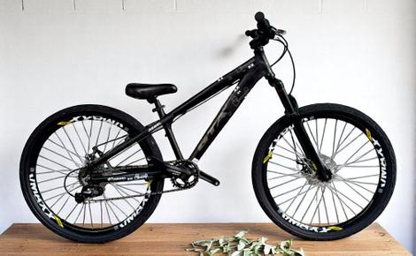 Bicicleta Gta Bike Rebel Single Disc M Aro 26 Susp. Dianteira 7 Marchas - Preto