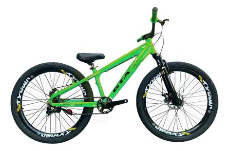 Bicicleta Gta Bike Rebel Single Disc M Aro 26 Susp. Dianteira 1 Marcha - Verde