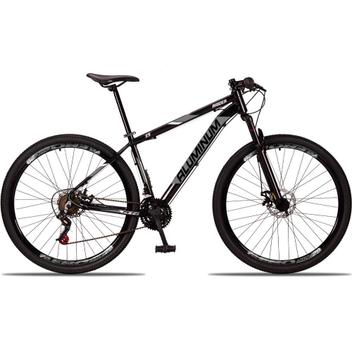 Bicicleta Raider Aluminum Disc M Aro 29 Susp. Dianteira 21 Marchas - Preto/cinza