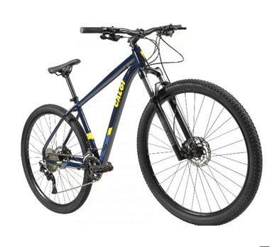 Bicicleta Caloi Explorer Expert Disc H Aro 29 Susp. Dianteira 20 Marchas - Azul