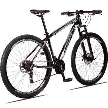 Bicicleta Dropp Race Disc M Aro 29 Susp. Dianteira 21 Marchas - Preto/cinza