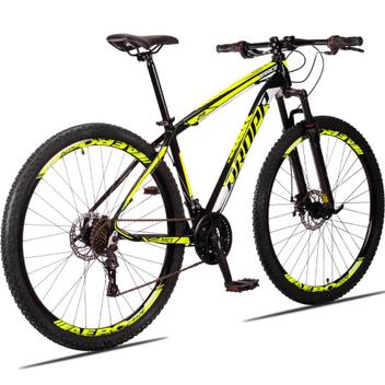 Bicicleta Dropp Race Disc M Aro 29 Susp. Dianteira 21 Marchas - Amarelo/preto