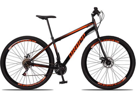 Bicicleta Dropp Sport Disc M Aro 29 Susp. Dianteira 21 Marchas - Preto/laranja