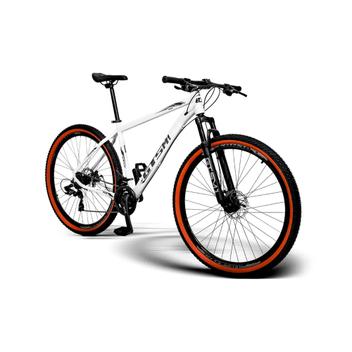 Bicicleta Gts M1 Ride New Disc M Aro 29 Susp. Dianteira 21 Marchas - Branco/preto