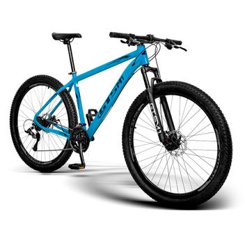 Bicicleta Gts M1 Ride New Disc M Aro 29 Susp. Dianteira 21 Marchas - Azul