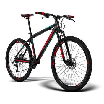 Bicicleta Gts M1 Advanced Disc M Aro 29 Susp. Dianteira 24 Marchas - Verde/vermelho