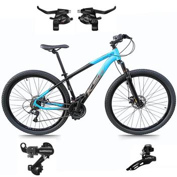 Bicicleta Ksw Xlt Disc M Aro 29 Susp. Dianteira 21 Marchas - Preto/azul
