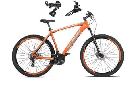 Bicicleta Ksw Xlt Disc H Aro 29 Susp. Dianteira 24 Marchas - Laranja