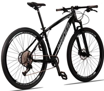 Bicicleta Raider Z3x Disc H Aro 29 Susp. Dianteira 12 Marchas - Cinza/preto