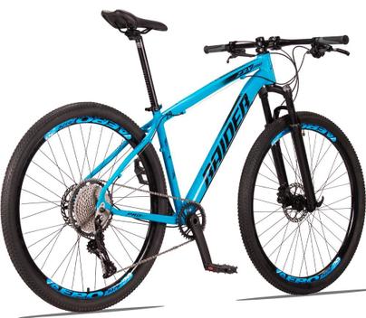 Bicicleta Raider Z3x Pro Disc H Aro 29 Susp. Dianteira 12 Marchas - Azul/preto