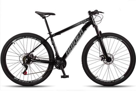 Bicicleta Raider Z3x Disc H Aro 29 Susp. Dianteira 21 Marchas - Cinza/preto
