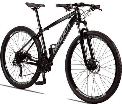 Bicicleta Raider Z3x Pro Disc H Aro 29 Susp. Dianteira 27 Marchas - Preto/cinza