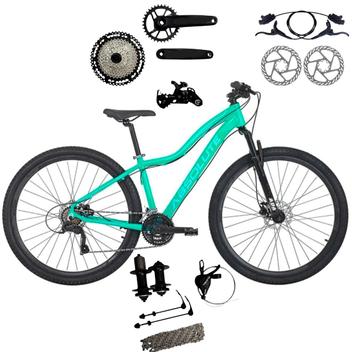 Bicicleta Absolute Hera Sport Disc H Aro 29 Susp. Dianteira 12 Marchas - Azul