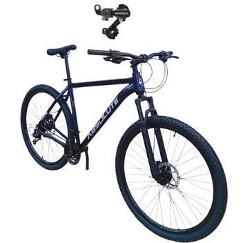 Bicicleta Absolute Nero 5 Aro 29 Susp. Dianteira 21 Marchas - Azul