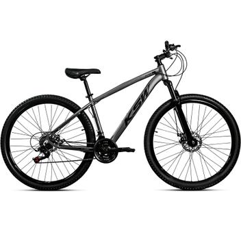 Bicicleta Ksw Xlt Disc M Aro 29 Susp. Dianteira 24 Marchas - Grafite