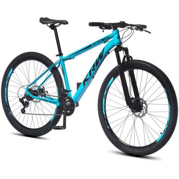Bicicleta Krw Sx33 Disc H Aro 29 Susp. Dianteira 24 Marchas - Azul/preto